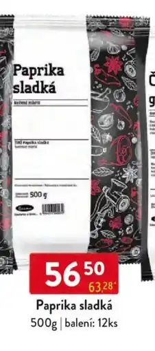 Qanto Paprika sladká nabídka