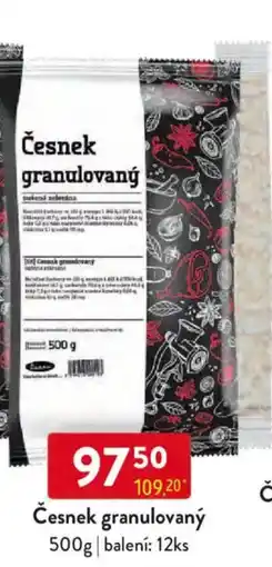 Qanto Česnek granulovaný nabídka