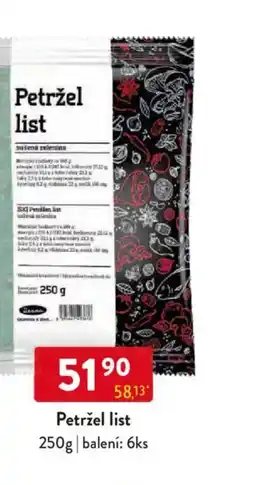 Qanto Petržel list nabídka