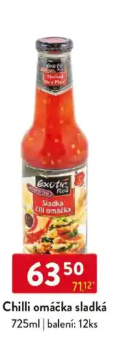 Qanto Chilli omáčka sladká nabídka