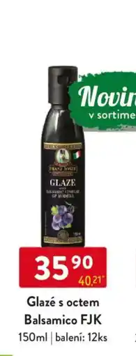 Qanto Glaze s octem Balsamico FJK nabídka
