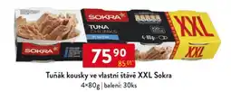 Qanto Tuňák kousky ve vlastní štávě XXL Sokra nabídka