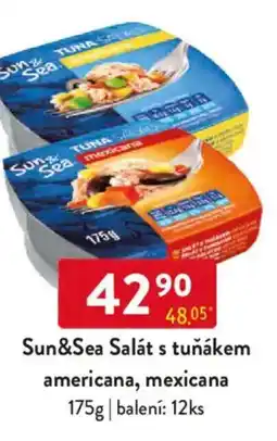 Qanto Sun&Sea Salát s tuňákem americana, mexicana nabídka