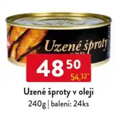 Qanto Uzené šproty v oleji nabídka