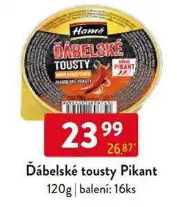 Qanto Hamé Ďábelské tousty Pikant nabídka
