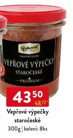 Qanto Rekord Vepřové výpečky staročeské nabídka