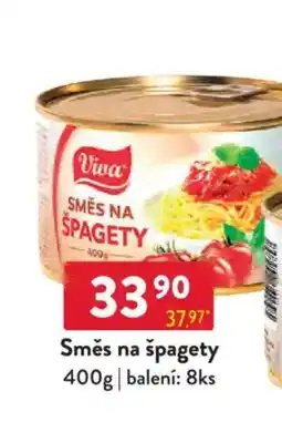 Qanto Viva Směs na špagety nabídka