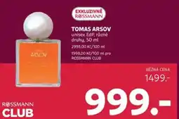 Rossmann TOMAS ARSOV nabídka