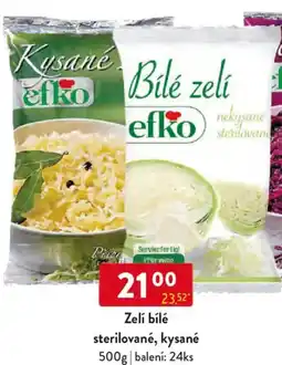 Qanto Efko Zelí bílé sterilované, kysané nabídka