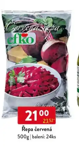 Qanto Efko Řepa červená nabídka