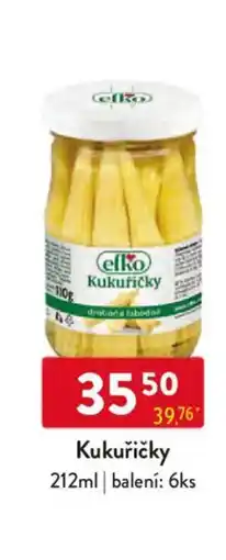 Qanto Efko Kukuřičky nabídka