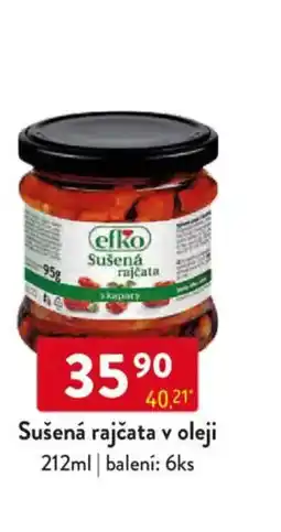 Qanto Efko Sušená rajčata v oleji nabídka