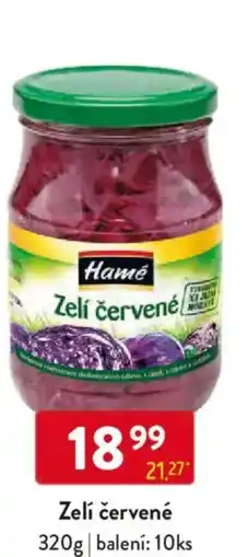 Qanto Hamé Zelí červené nabídka