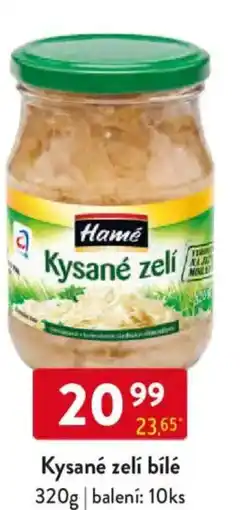 Qanto Hamé Kysané zelí bílé nabídka