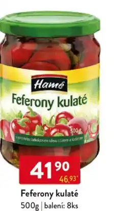 Qanto Hamé Feferony kulaté nabídka