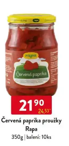 Qanto Červená paprika proužky Rapa nabídka