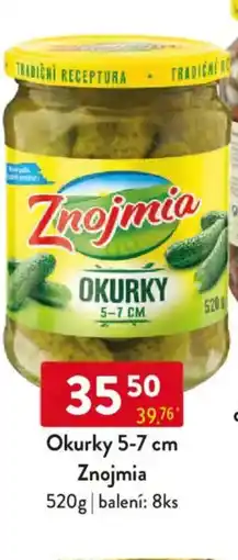 Qanto Okurky 5-7 cm Znojmia nabídka