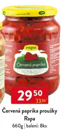 Qanto Červená paprika proužky Rapa nabídka