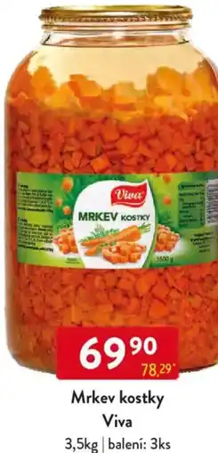 Qanto Mrkev kostky Viva nabídka