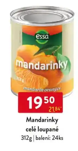 Qanto Essa Mandarinky celé loupané nabídka