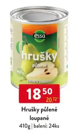Qanto Essa Hrušky půlené loupané nabídka