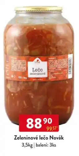 Qanto Zeleninové lečo Novák nabídka