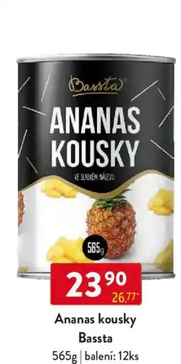 Qanto Ananas kousky Bassta nabídka