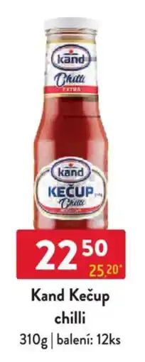 Qanto Kand Kečup chilli nabídka