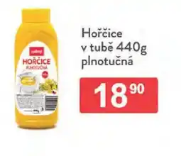 Qanto Hořčice v tubě plnotučná nabídka