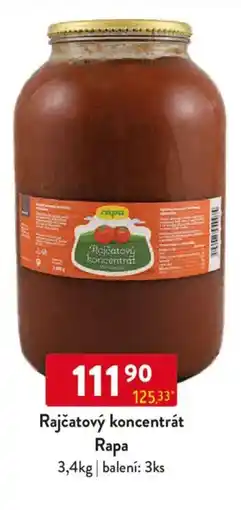 Qanto Rajčatový koncentrát Rapa nabídka