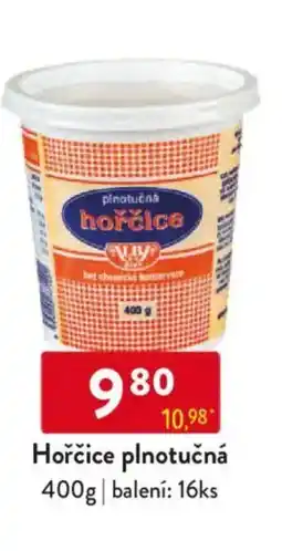 Qanto Hořčice plnotučná nabídka