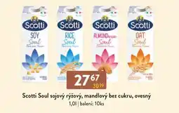 Qanto Scotti Soul sojový rýžový, mandlový bez cukru, ovesný nabídka