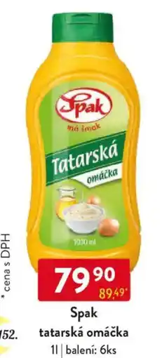 Qanto Spak tatarská omáčka nabídka