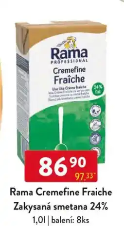 Qanto Rama Cremefine Fraiche Zakysaná smetana 24% nabídka