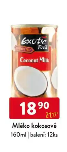 Qanto Mléko kokosové nabídka