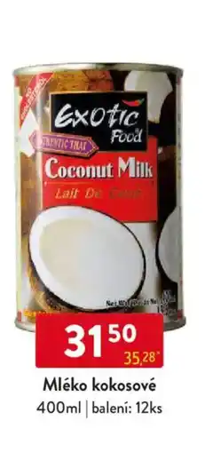 Qanto Mléko kokosové nabídka