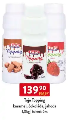 Qanto Toje Topping karamel, čokoláda, jahoda nabídka