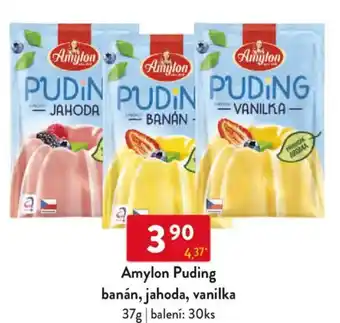 Qanto Amylon Puding banán, jahoda, vanilka nabídka