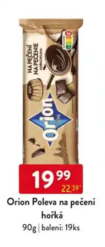 Qanto Orion Poleva na pečení hořká nabídka