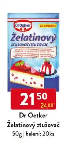 Qanto Dr. Oetker Želatinový ztužovač nabídka