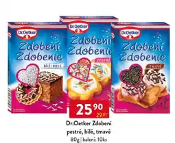 Qanto Dr. Oetker Zdobení pestré, bílé, tmavé nabídka