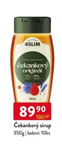 Qanto Čekankový sirup nabídka