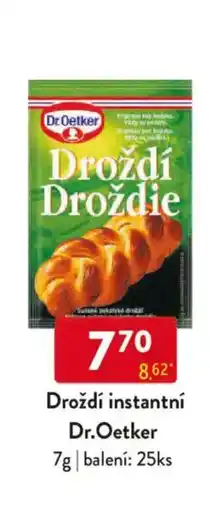 Qanto Dr. Oetker Droždí instantní nabídka