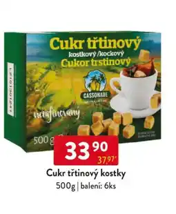 Qanto Cukr třtinový kostky nabídka