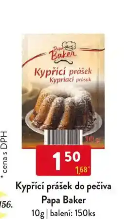 Qanto Kypřící prášek do pečiva Papa Baker nabídka