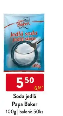 Qanto Soda jedlá Papa Baker nabídka