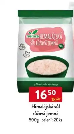 Qanto Himalájská sůl růžová jemná nabídka