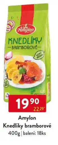 Qanto Amylon Knedlíky bramborové nabídka