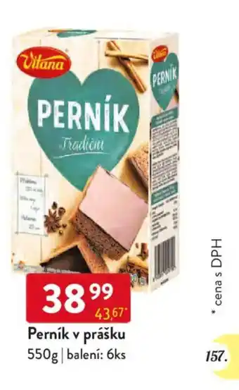 Qanto Vitana Perník v prášku nabídka