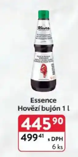 Qanto Knorr Essence Hovězí bujón nabídka